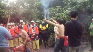 台南東山碧軒寺往火山碧雲寺恭迎正二媽回駕遶境:正二媽到土庫