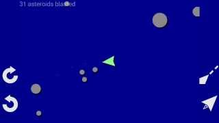 Classic Asteroids Game for Android Gameplay