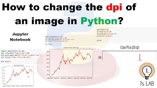 Change the DPI of image in Python easily | Jupyter Notebook dpi change | #dpi #python #modifyDPI