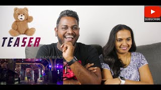 Teddy Teaser Reaction | Malaysian Indian Couple | Arya | Sayyeshaa | D Imman | 4K
