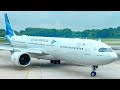 GARUDA INDONESIA REVIEW | A330-900 | GA829 Singapore to Jakarta