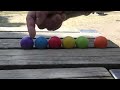 marble run asmr ☆ 4 color garage u0026 bench groove colorful ball