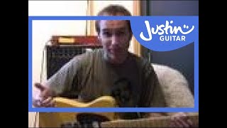 Blues Lead Guitar: Basics #1of20 (Guitar Lesson BL-011) How to play