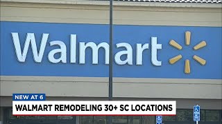 Walmart to remodel more than 30 stores in South Carolina
