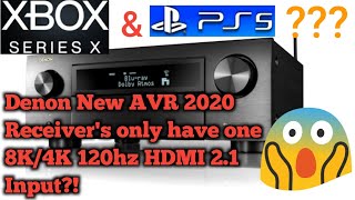 New Denon AVR Receivers for 2020!  8K 60hz, 4K 120hz & HDMI 2.1 Support!  My thoughts.