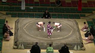 勝ったほうが勝ち越し/飛燕力-爆羅騎/2017.5.27/hienriki-baraki/day14 #sumo