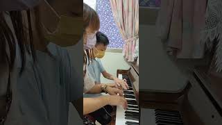 《踩到貓兒》煜順鋼琴四手聯彈 #piano #student #fourhands