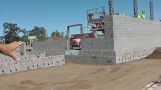 Construction Moving Quickly at Waite Park Amphitheater [VIDEO]