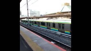 E131系80番台＆総武緩行線E231系500番台(両国駅)