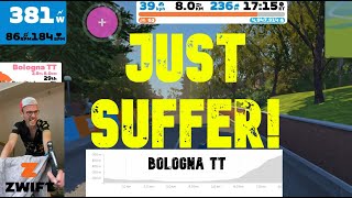 How to pace the ZWIFT Bologna TT