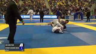 2017 IBJJF Worlds - Eric Phan vs Kennedy Maciel - Semi Finals