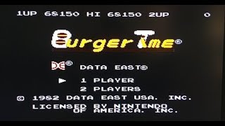 Burgertime (NES) Speedrun - Without dying