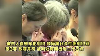 “女黑老大”当场落泪！合肥中院宣判一起涉黑案件 庭审现场曝光