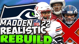 Seahawks Draft Malik Willis To Replace Russell Wilson! Rebuilding The Seattle Seahawks! Madden 22