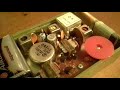 checking out a realtone transistor radio model 1166 2