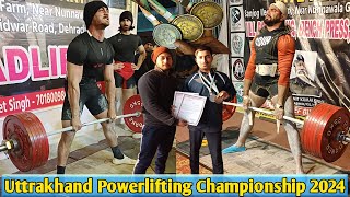 Uttrakhand Powerlifting Competition 2024 | Doiwala Dehradun Championship | Powerlifting Full vlog