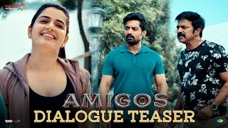 Amigos Dialogue Teaser | Nandamuri Kalyan Ram | Ashika | Brahmaji | Rajendra Reddy | Ghibran