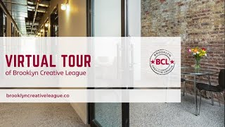 Brooklyn Creative League: Virtual Tour - Coworking with Social-Distancing Built-In
