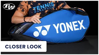 Take a closer look at the Yonex Pro Racquet 6 Pack Tennis Bag (more colors on our website)