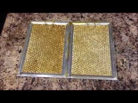 How to Clean Stove Hood filter How to Clean Stove Hood filter