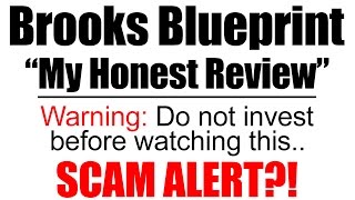 Brooks Blueprint Review - Another Dirty Scam Exposed?! My Honest Brooks Blueprint Review