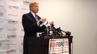 Mayoral candidate Ald  Bob Fioretti released his public safety platform at a press conference.