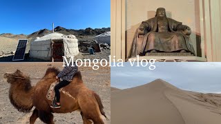 《モンゴル》ゴビ砂漠が見たい姉妹のモンゴル旅行vlog🐫🇲🇳