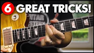 6 GUITAR SOLO HACKS YOU MUST KNOW!!