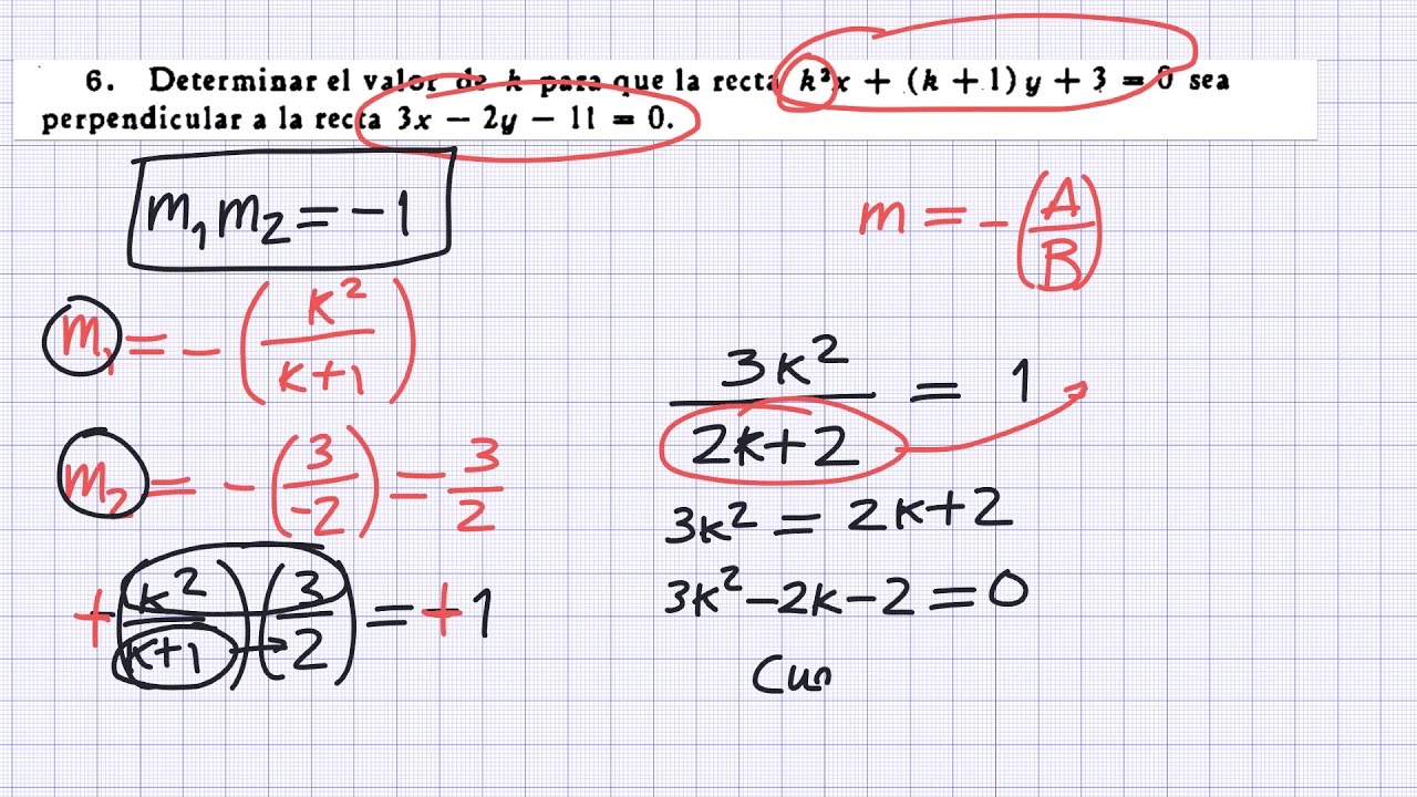 Geometría Analítica. Lehmann. Problema 6, Grupo 10. - YouTube