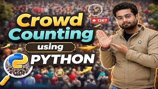 Crowd Counting | Object Tracking and Counting using YOLO Python