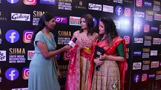 SIIMA 2021 red carpet with Amrutha Suresh | DGZ Media
