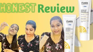 Rivela Dermascience by cipla products review #cipla #rivela #sunscreen #face wash#niacinamideserum