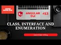 Class, Interface And Enumeration In Angular CLI | Angular Complete Tutorial | Coding Knowledge