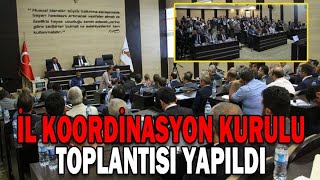 2022 YILI III. DÖNEM İL KOORDİNASYON KURULU TOPLANTISI YAPILDI (20.07.2022)