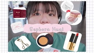 [2020王小胖和大虫哥]Sephora购物分享|Sephora Hual| Charlotte Tilbury| Kaja| YSL214