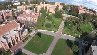 UCLA Full Drone Shot