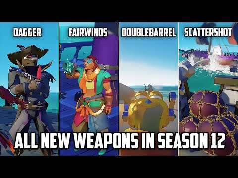 All the new weapons, features and rewards in Sea of Thieves Season 12