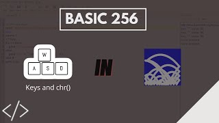 Keys pressed in basic 256 | Blue orbiter