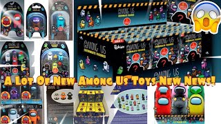 New Official Among Us Toys! New Plushes \u0026 New Mini-Figures And A Lot More!!!