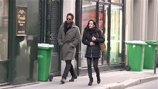 EXCLUSIVE - Gary Dourdan and a mystery woman in Paris