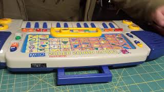 Psychedelic Animal Sounds VTech Little Smart Super Sound Works Keyboard by James's Vintage Workshop