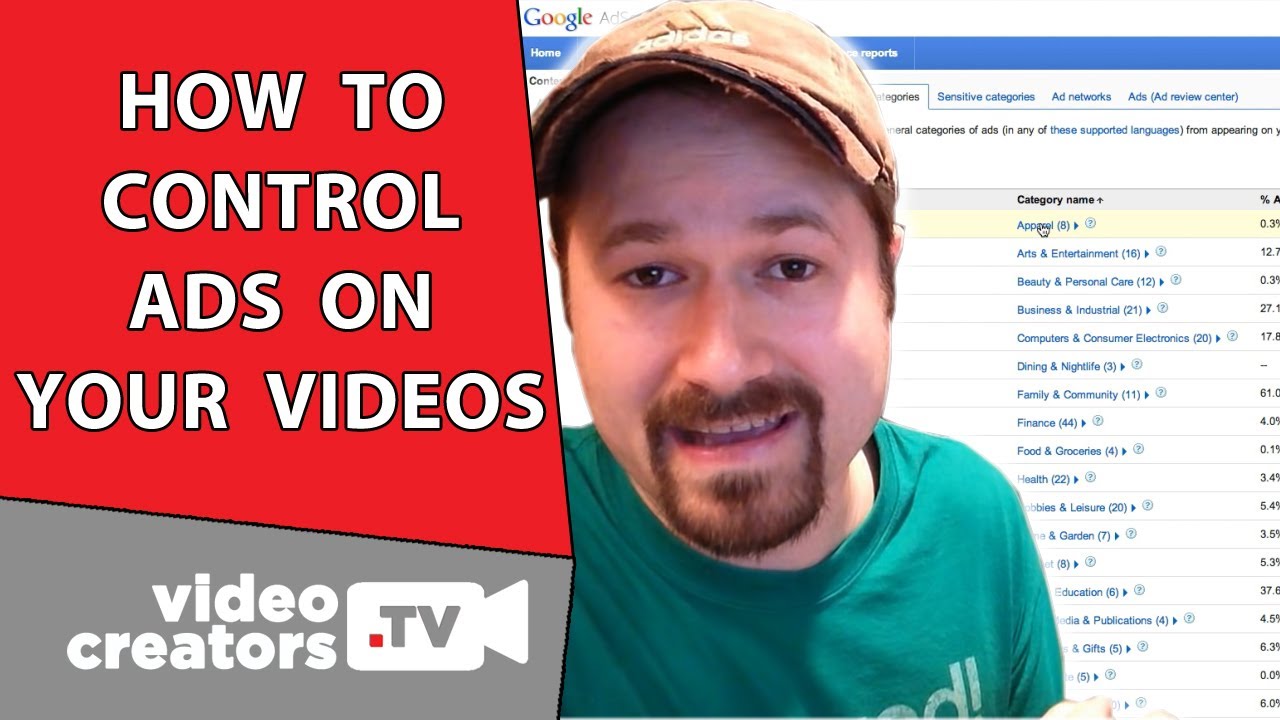 How To Control What Ads Are Displayed On Your Youtube Videos Youtube How To Control What Ads Are Displayed On Your Youtube Videos Youtube