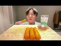 asmr うまい棒めんたい味を食べる【咀嚼音 mukbang eating sounds】