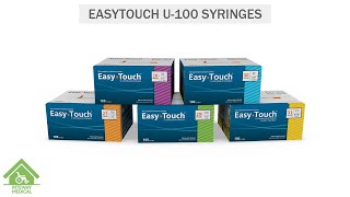 EasyTouch U-100 Insulin Syringes