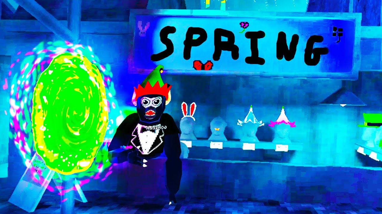 Gorilla Tag Spring Update Youtube