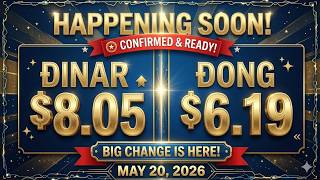 Iraqi Dinar & Dong REVEAL! $8.05 & $6.19 Rates Confirmed? 🇮🇶🇻🇳