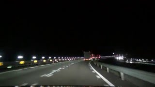 車載動画（HDver）新東名高速道路 [13-1]遠州森町PA~伊勢湾岸自動車道 [6]大府IC 2015 12/17