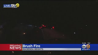 Arson Investigation Underway In Connection With Hacienda Heights Brush Fire