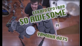 LEKATO CPD1000 With ATV drum module is the perfect portable ekit.