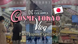 Eviekorea at COSME WEEK TOKYO 2025 : First Japan Trade Show Vlog